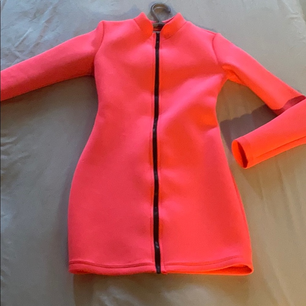 Neon pink Dress